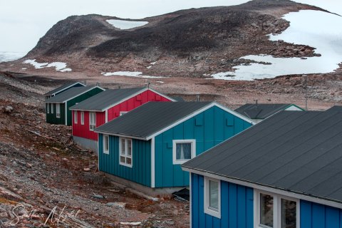 11.GRN_SM06380 
Greenland, September 2022
 Ittoqqortoormiit Village  
the most remote village with a population of around 450 people