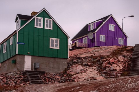 11.GRN_SM06451 
Greenland, September 2022
 Ittoqqortoormiit Village  
the most remote village with a population of around 450 people