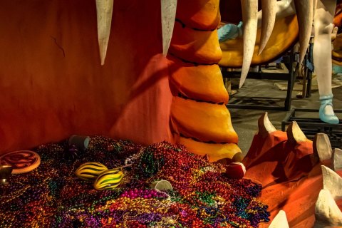 NOLA20_SM03226 
New Orleans, Louisiana: Mardi Gras World 300,000 square foot working warehouse where floats are made for Mardi Gras parades,  largest float designing and building facility in the world