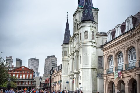 NOLA20_SM03365 
New Orleans, Louisiana, Jackson Square:  St. Louis Cathedral