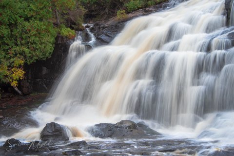 00.UP20_SM01831 
Bond Falls, Porcupine,  Michigan, Upper Peninsula, USA